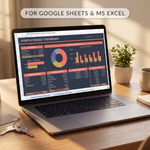 Ultimate Monthly Budget & Finance Planner Spreadsheet (Google Sheets & Excel)